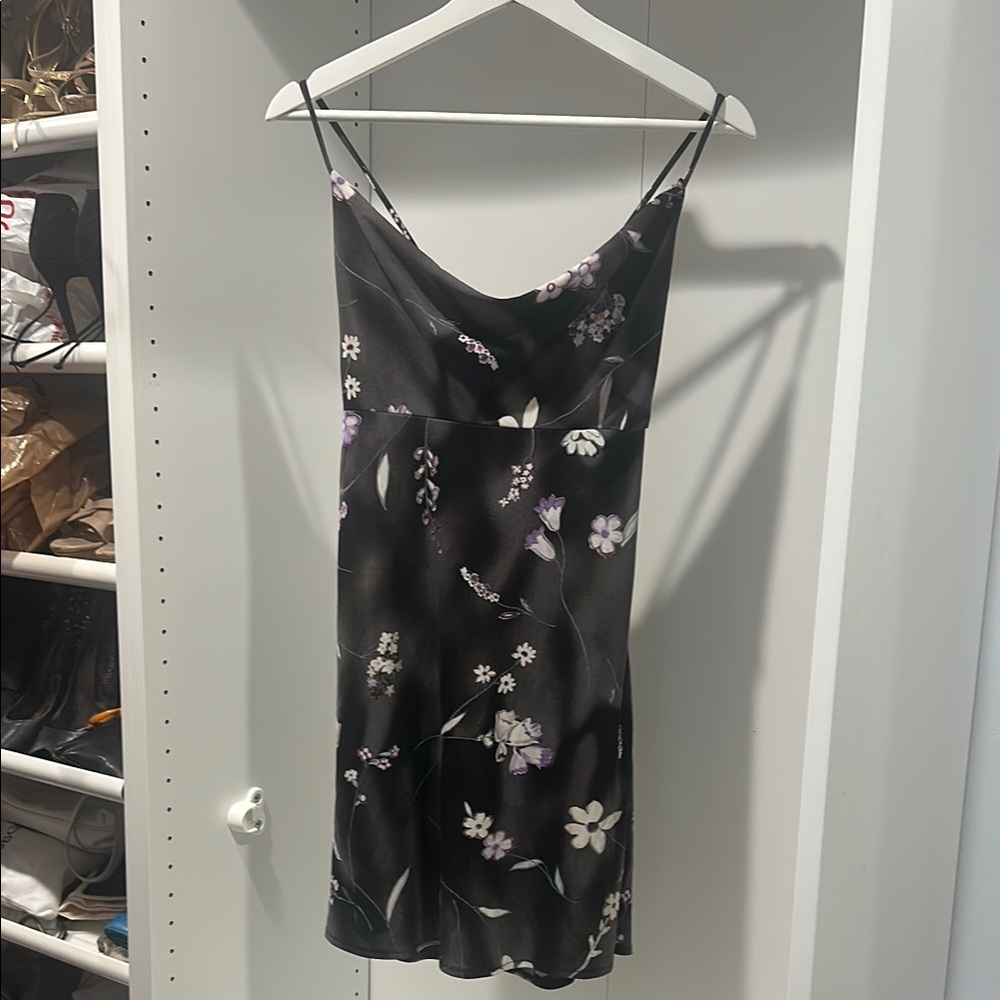 Chic Floral Vintage Y2K Slip Dress
